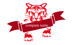 猛々しいタイガー