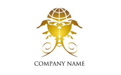 光を放つフロアスタンド