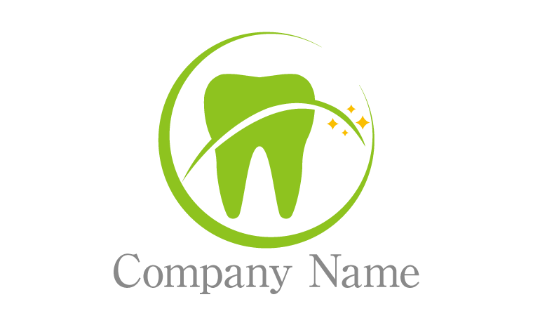 歯・ティース・リング・さわやか・清々しい・清潔感・ヘルスケアをイメージしたロゴデザイン