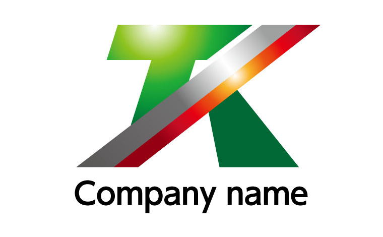 K・T・重厚・安心・発展をイメージしたロゴデザイン