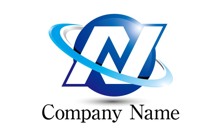 N・リング・球体・宇宙をイメージしたロゴデザイン