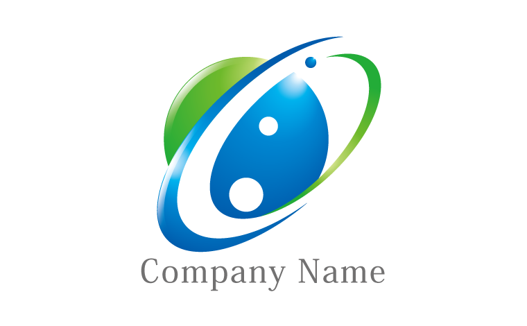 リング・球体・円形・ナチュラル・自然・エコロジー・循環・環境・O・アルファベット・イニシャルをイメージしたロゴデザイン