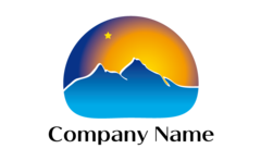 明けの明星と山