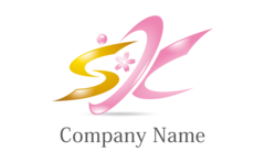 シャープなローマ字・人と花