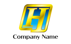 スピード感とエンブレム風のH