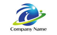 巻きあがる波と地球