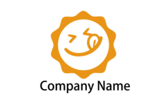やんちゃでおいしい顔の太陽