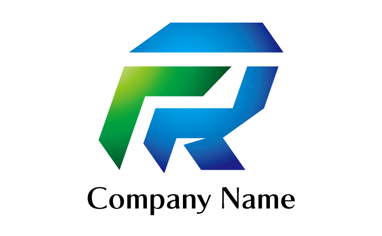 重厚感・R・K・アルファベット・イニシャルをイメージしたロゴデザイン