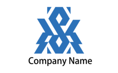 アルファベットの民族風模様