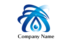 水しぶきと水滴