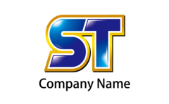 シンプルで光沢のあるS・T