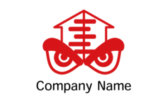 家を見守る瞳