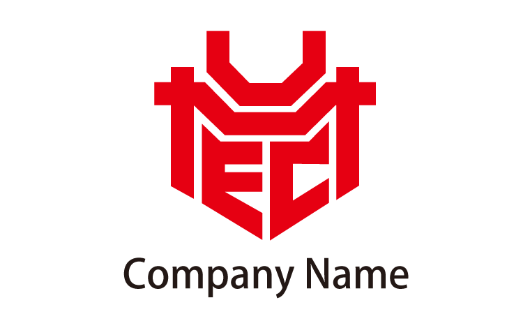 UMEC・アルファベット・イニシャル・個性的・釜をイメージしたロゴデザイン