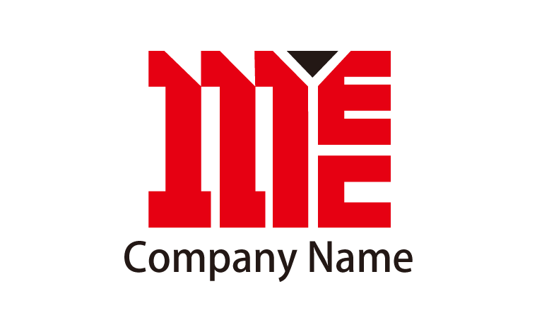 MEC・アルファベット・イニシャル・安定・個性的をイメージしたロゴデザイン