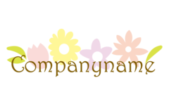 手書き風の可愛いすみれ