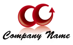 エネルギッシュな矢印とC