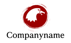 特徴的な鋭い鷹