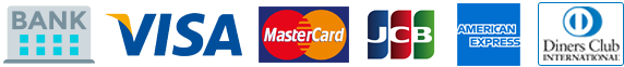 銀行,Visa,MasterCard,JCB,AMEX,Diners